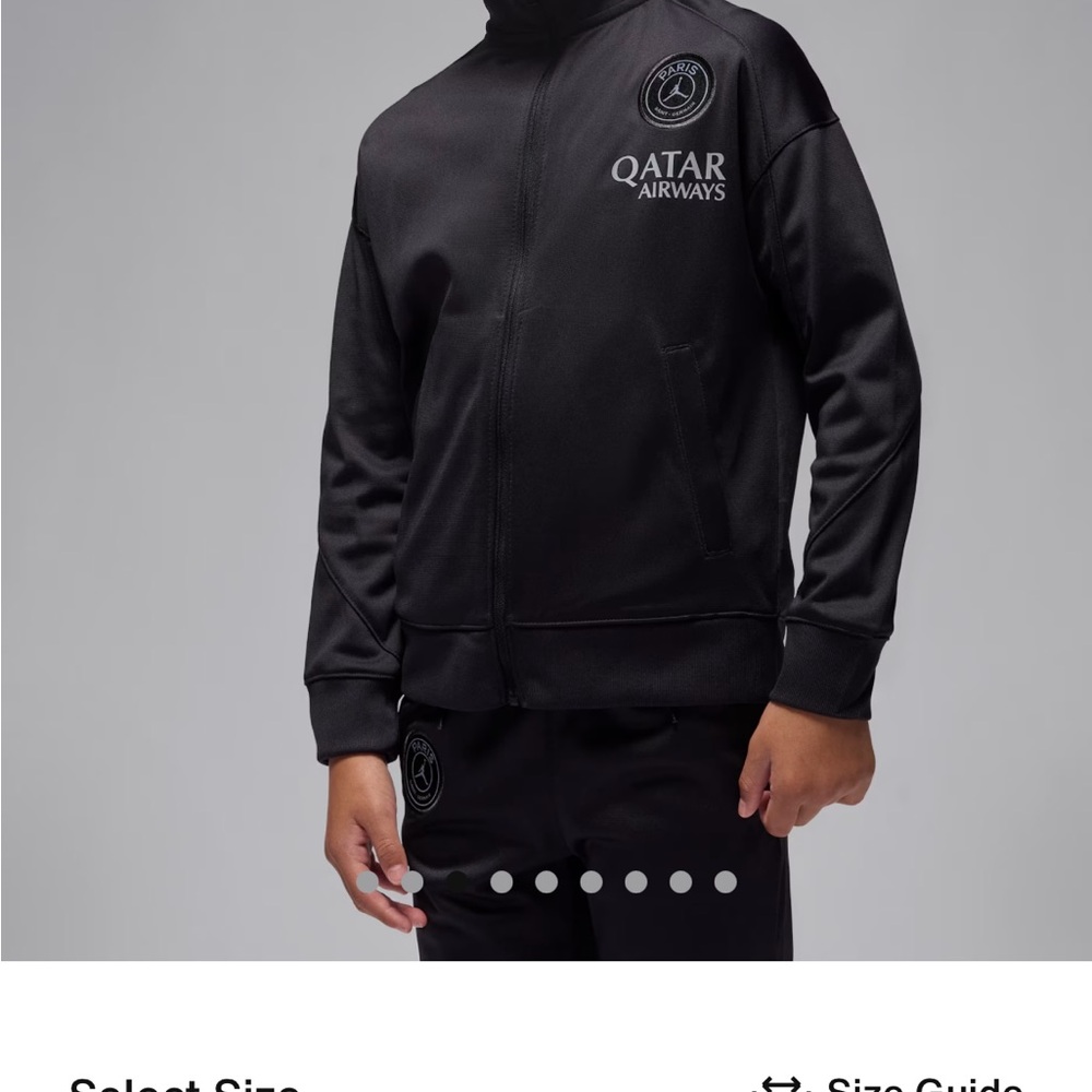 youth large Nike PSG Track Suit